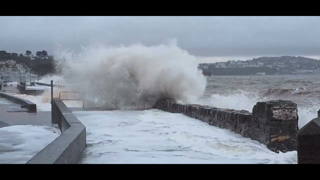 Another stormy morning down Paignton Seafront 05/02/26