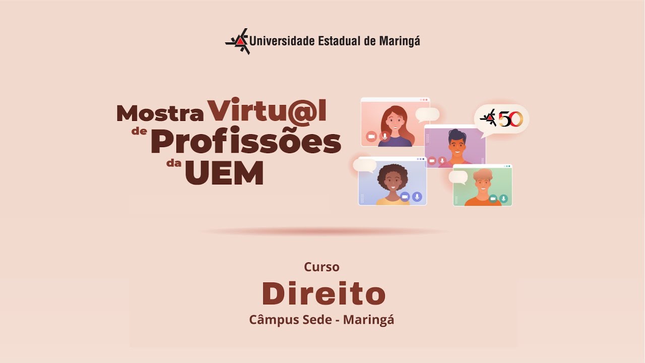 Direito - Campus Sede - UEM - Mostra de Profissões 2020