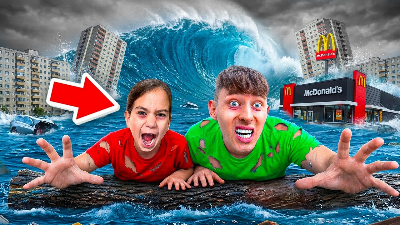 HOCHWASSER  ZERSTÖRT das ZUHAUSE VOM KLEINEM JUNGEN!😱(HILFE)