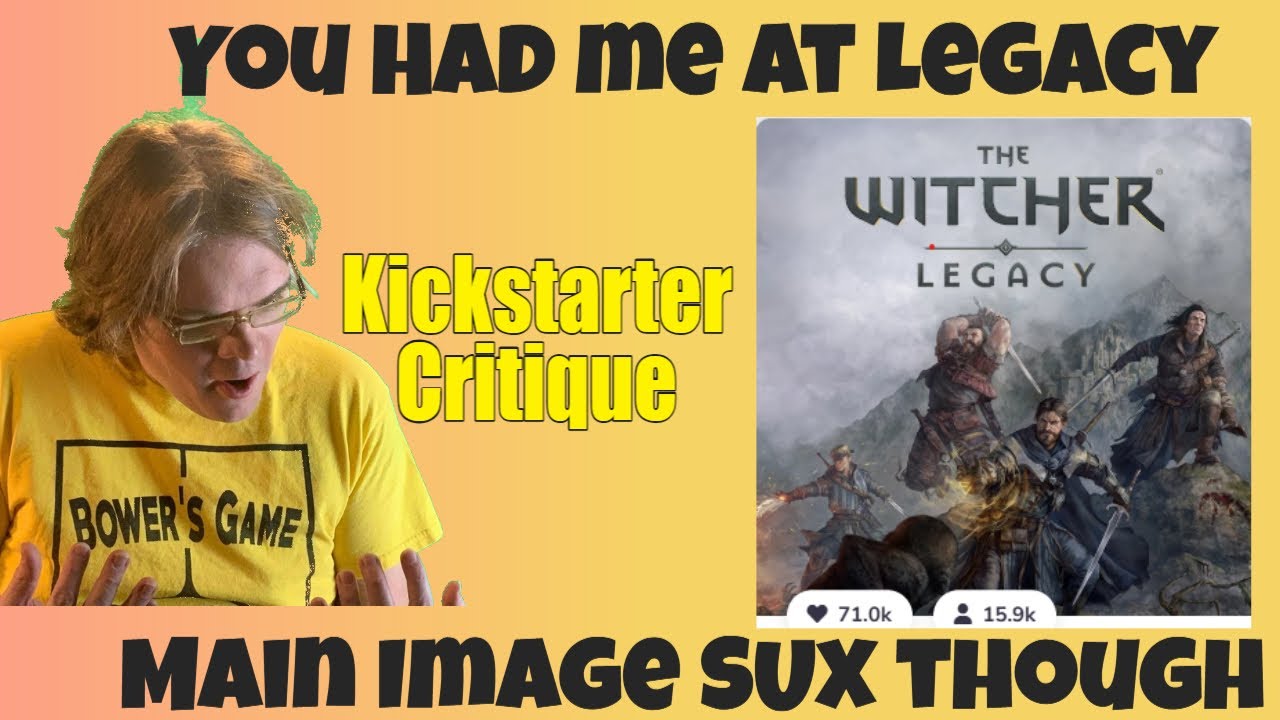 Обзор проекта The Witcher: Legacy на Kickstarter