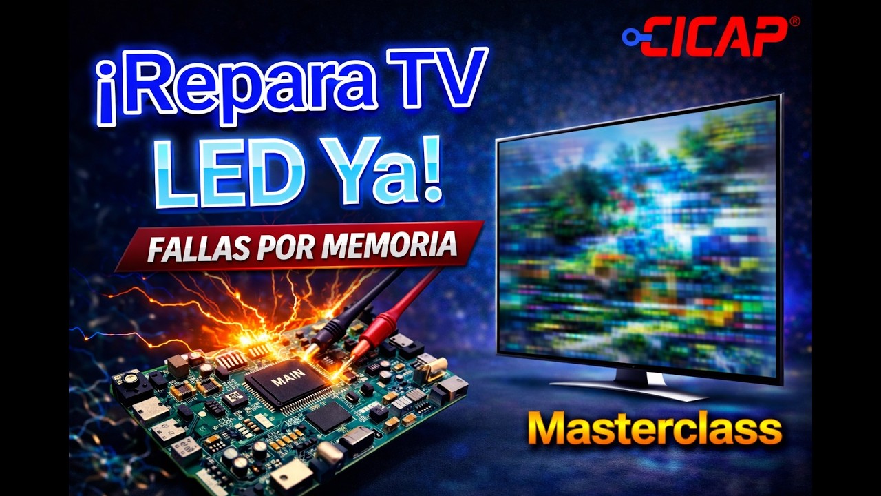 Domina la Reparación de TVs LED  Masterclass