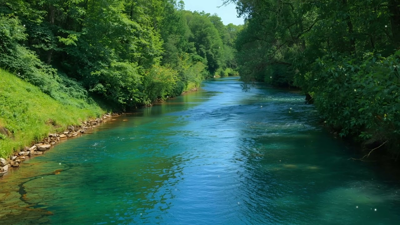 Time for a Sleep (River Sounds) Wide River Soundscape