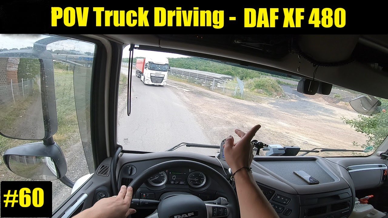 Truck Driving Germany (POV) I Daf XF 480 I #60