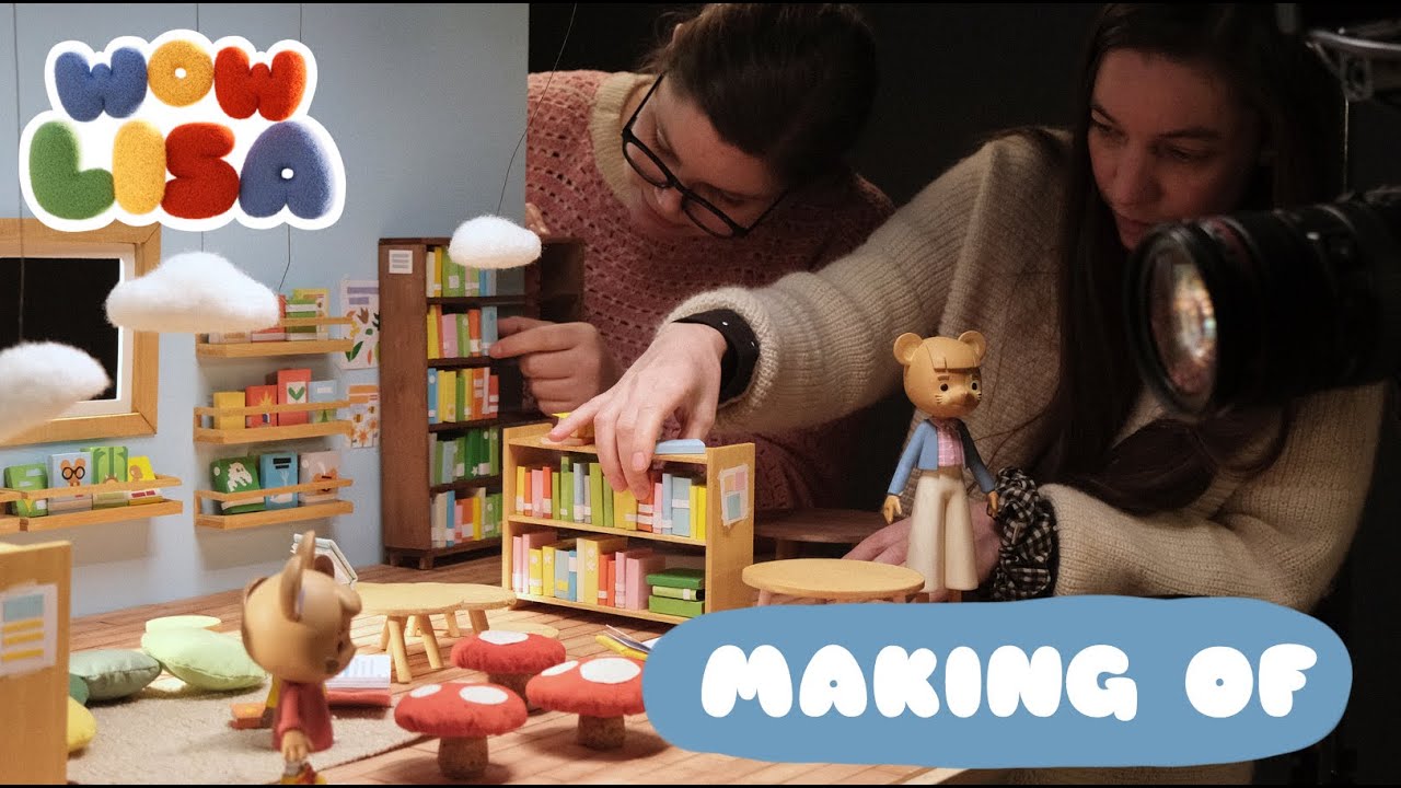 Wow Lisa: Making Of! | Serie Preescolar | Detr&aacute;s de c&aacute;maras |