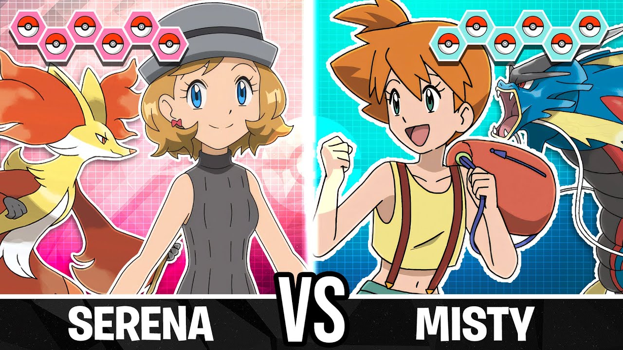 Serena vs Misty - Pokemon Battle