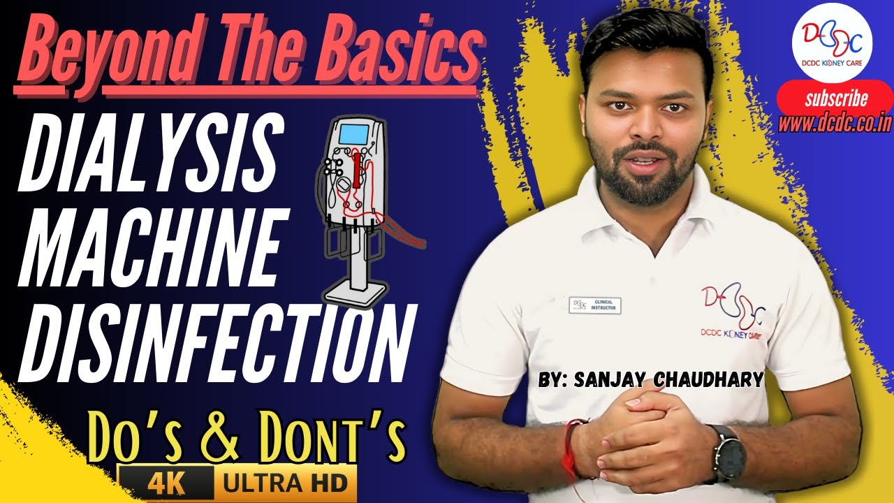 What Is Dialysis Machine Cleaning & Disinfection? 4K Video | Hidden Facts#dcdc #ttt #nabh #dialysis