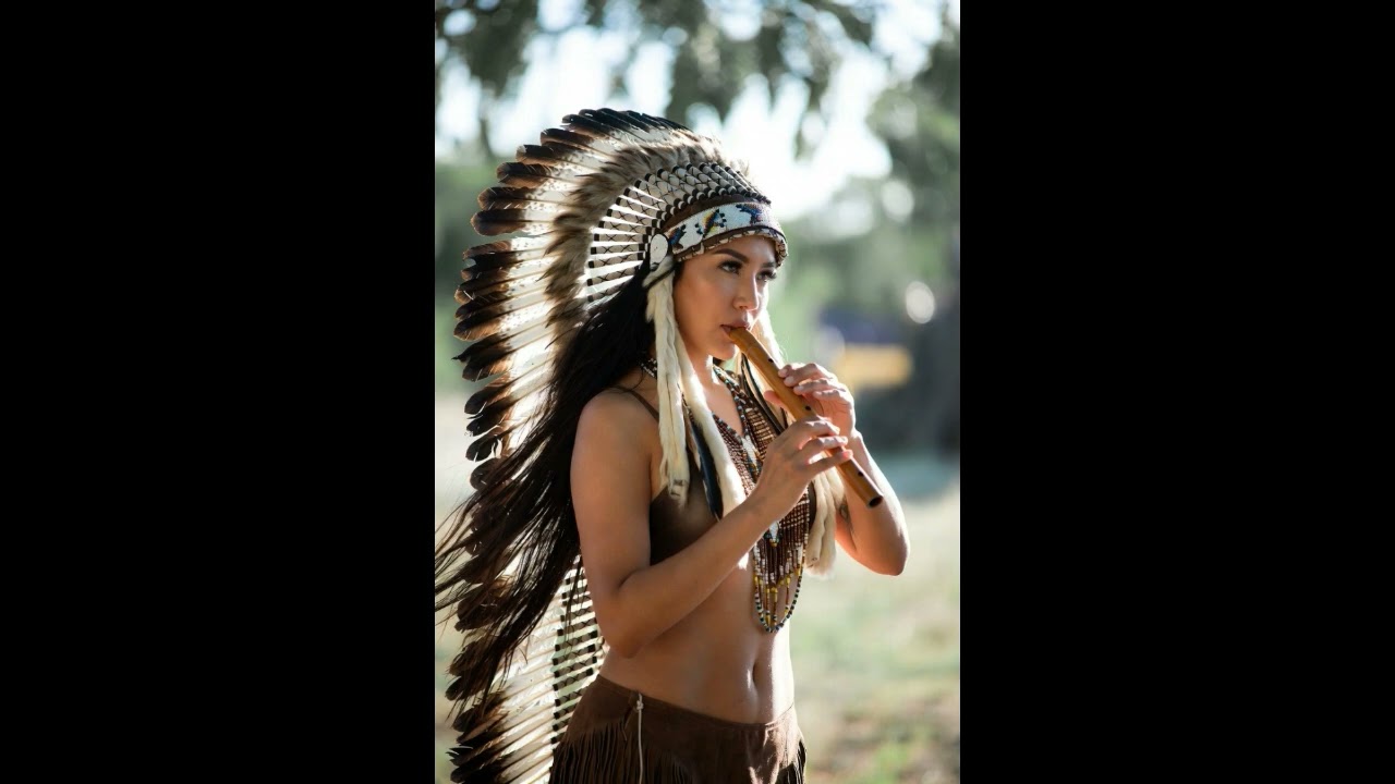 Native American Music — Slow Adagio Tribal Melody with Deep, Reflective Emotion