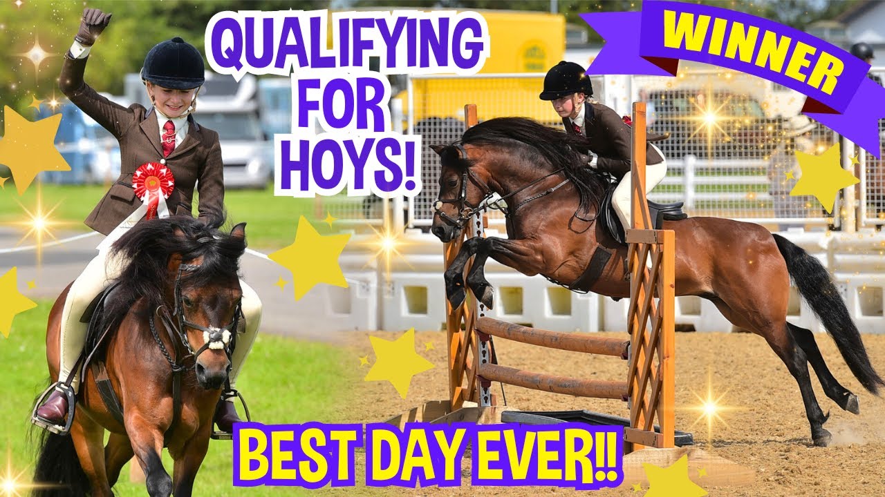 HARLOW AND ROLO QUALIFIED FOR HOYS!!