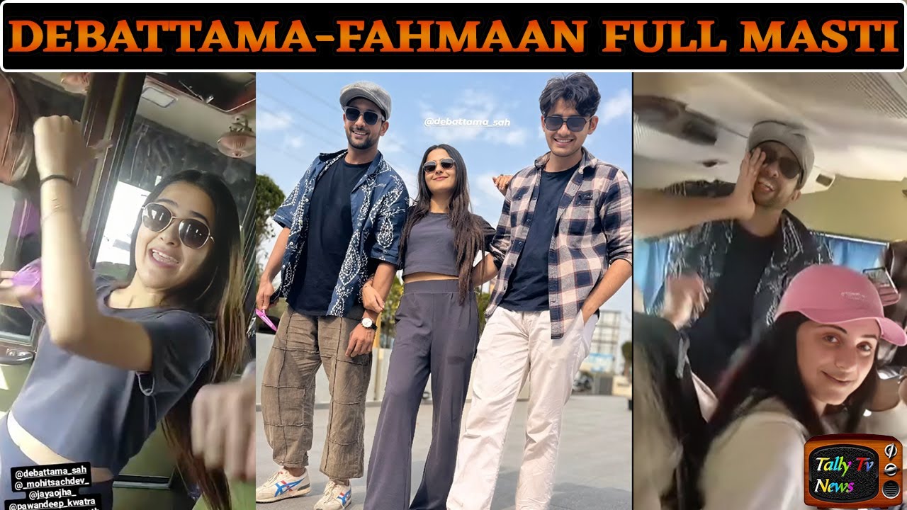 Fahmaan Khan और Debattama Saha Finally आये पहली बार एक साथ नज़र | Full Video |