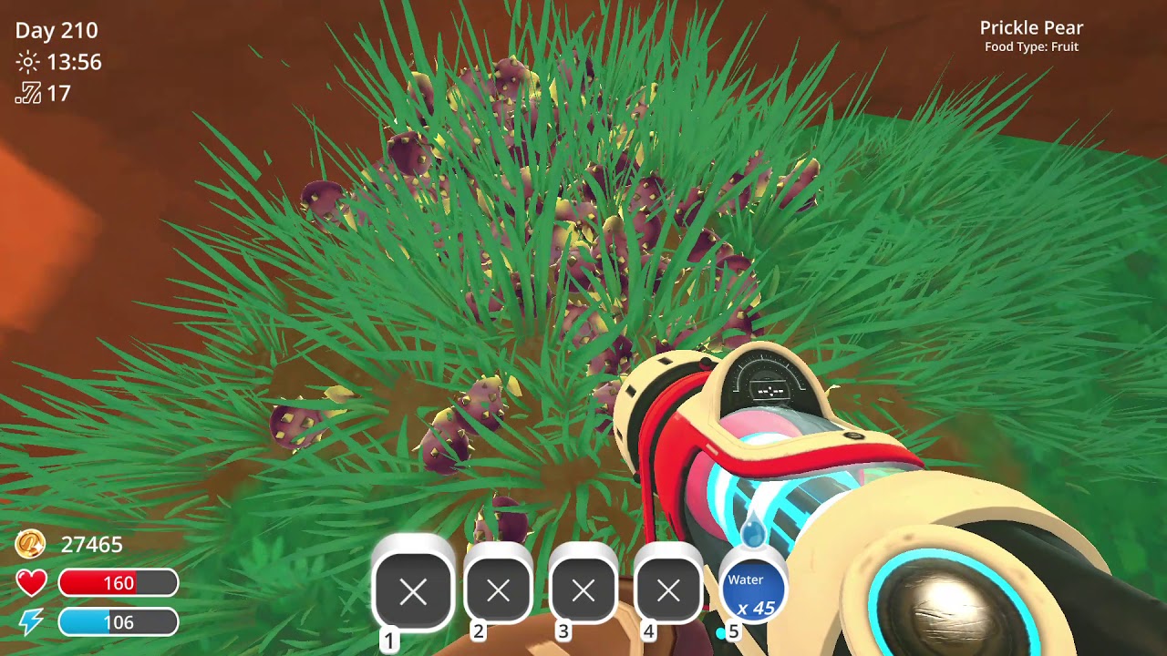 i got salty slimes and quick silver slimes and a singularity slime - slime rancher