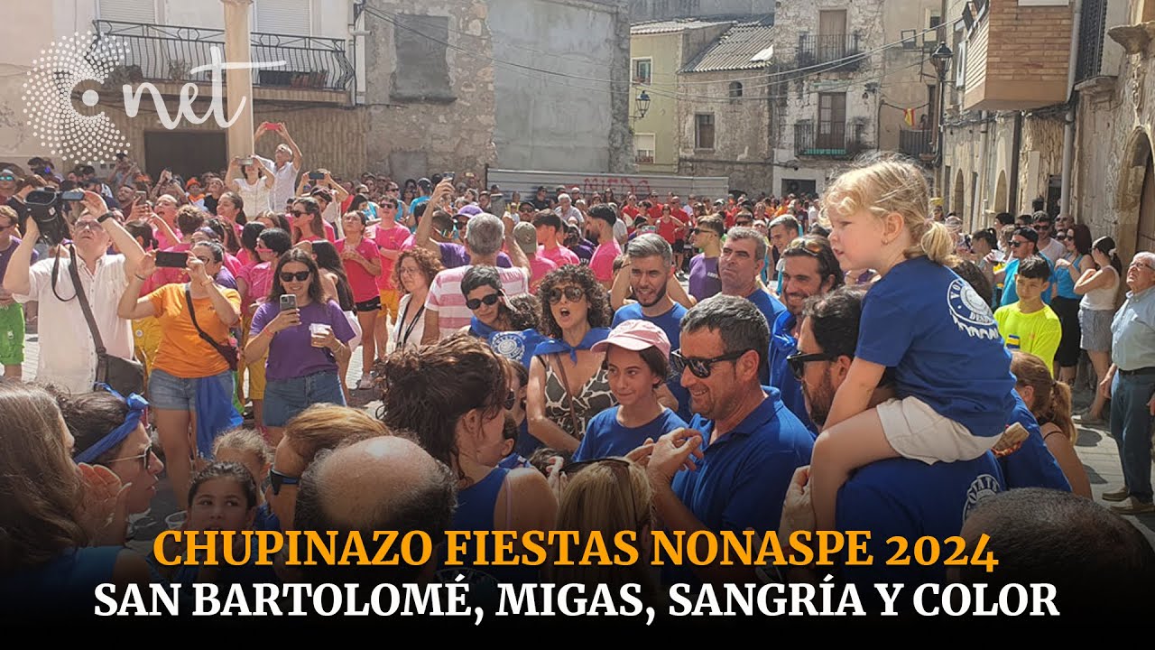 CHUPINAZO fiestas de NONASPE 2024