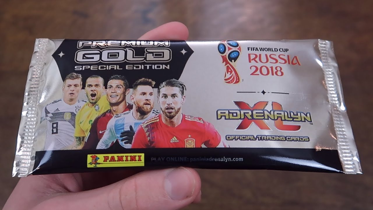 PREMIUM GOLD PACK! Adrenalyn XL World Cup 2018
