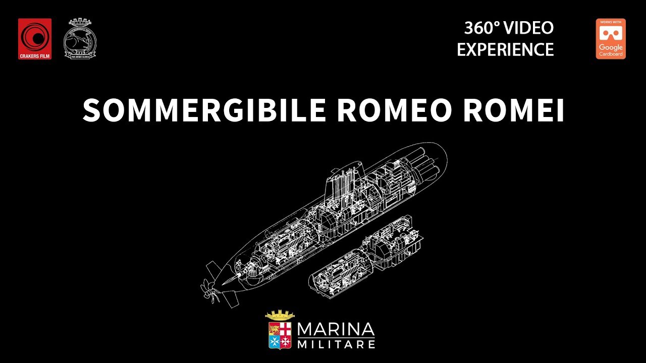 Sommergibile S529 Romeo Romei - 360° Video