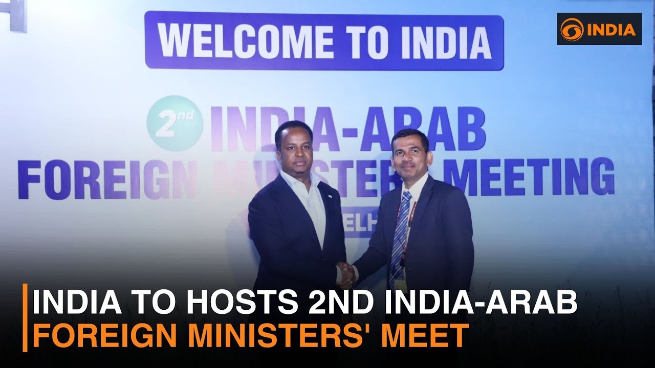 India to hosts 2nd India-Arab Foreign Ministers' meet | DD India