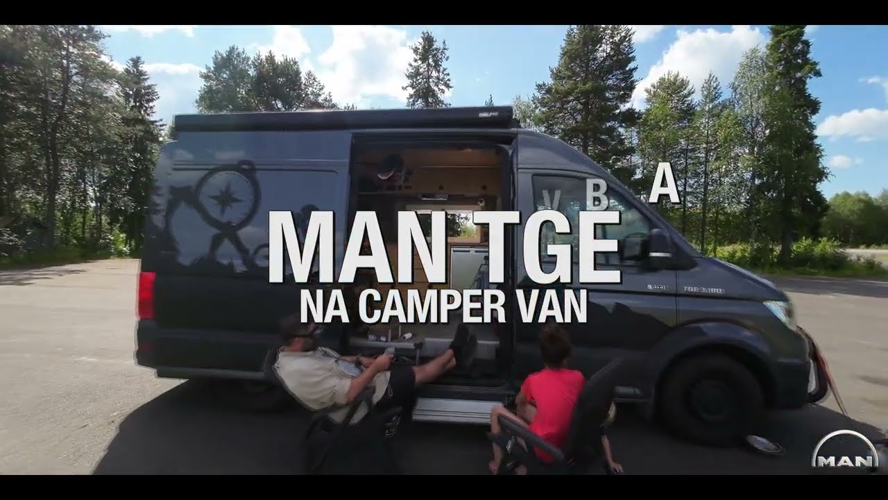 MAN TGE - přestavba na - 4XMANinVAN4X4