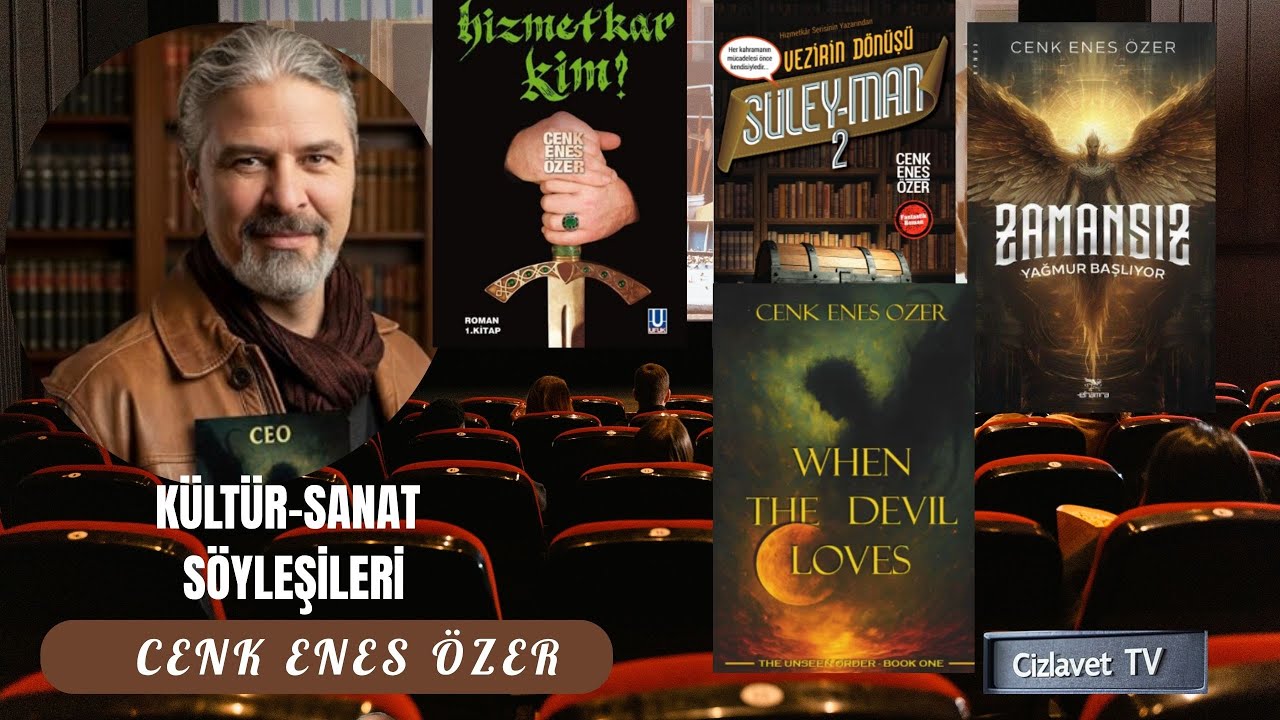 K&uuml;lt&uuml;r-Sanat S&ouml;yleşileri &ndash; 43. B&ouml;l&uuml;m / Cenk Enes &Ouml;zer