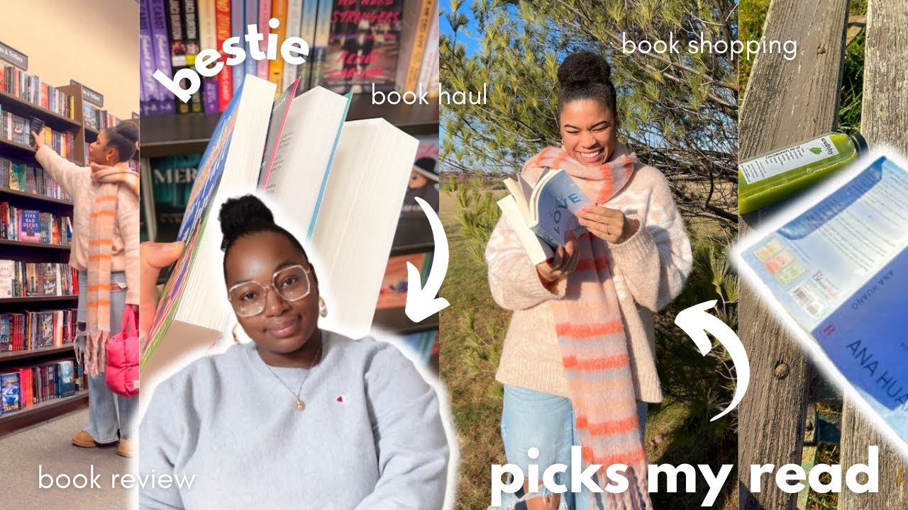 BESTIE CONTROLS WHAT I READ!!! FT @Alexandria Hurley ✨ spoiler free reading vlog | bookmas 31
