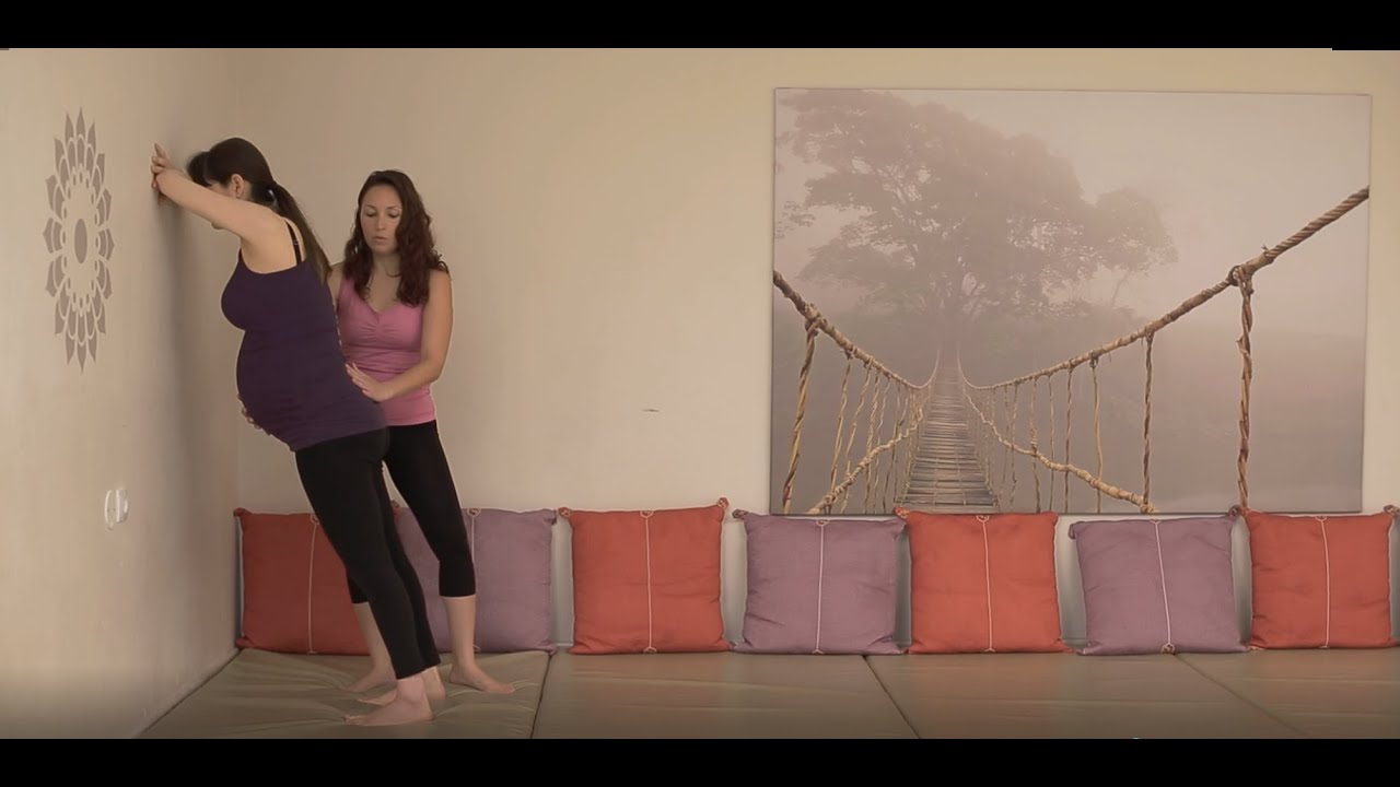 לינוי גולן, יוגימא - הכנה ללידה, תנוחות עמידה.