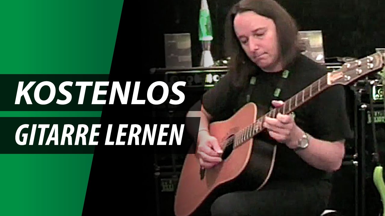 Online Gitarrenkurs Video kostenlos Gitarre lernen