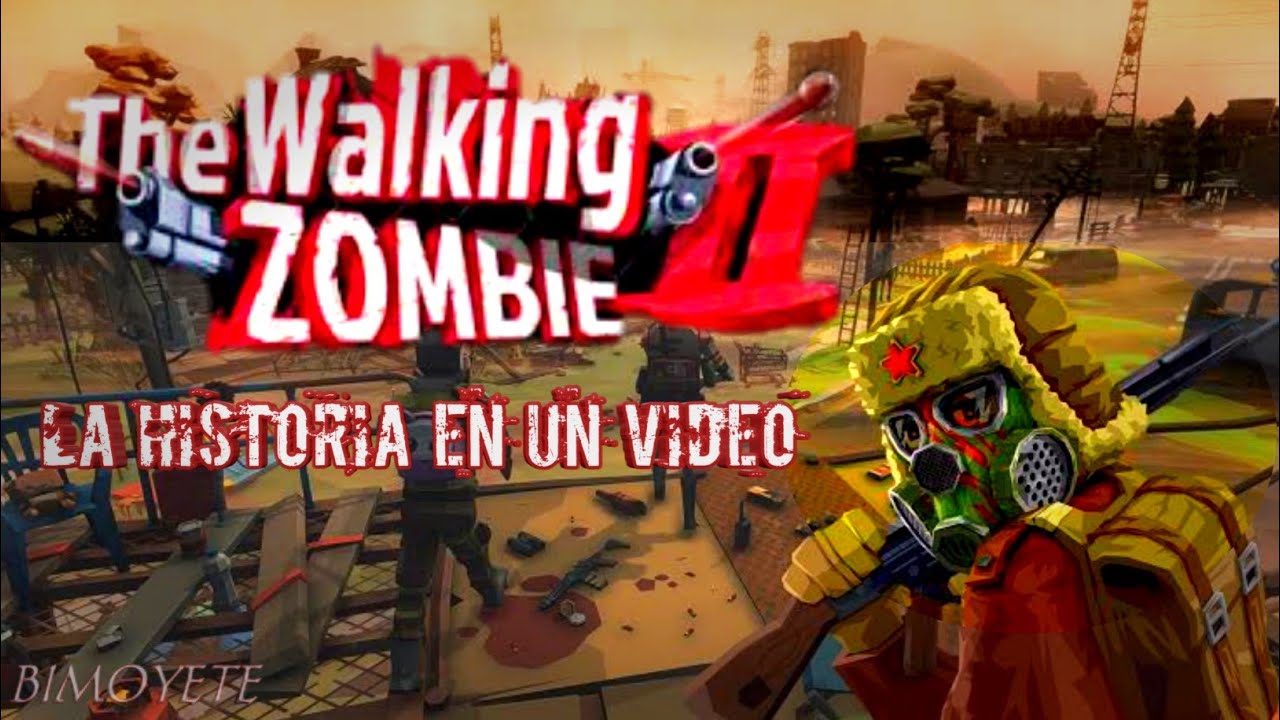 La HISTORIA de THE WALKING ZOMBIE 2 en un video