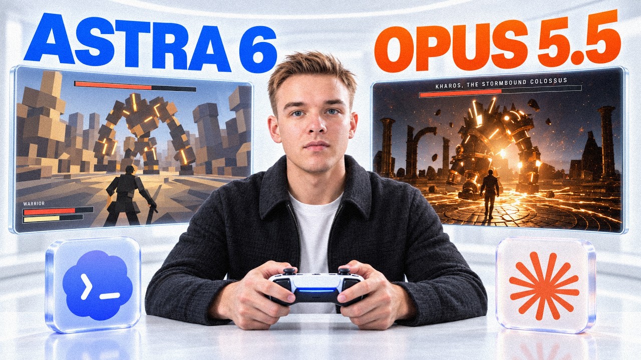НОВЫЕ Opus 5.5 против GPT-6 Astra: разработка видеоигр (даже близко не стояли)