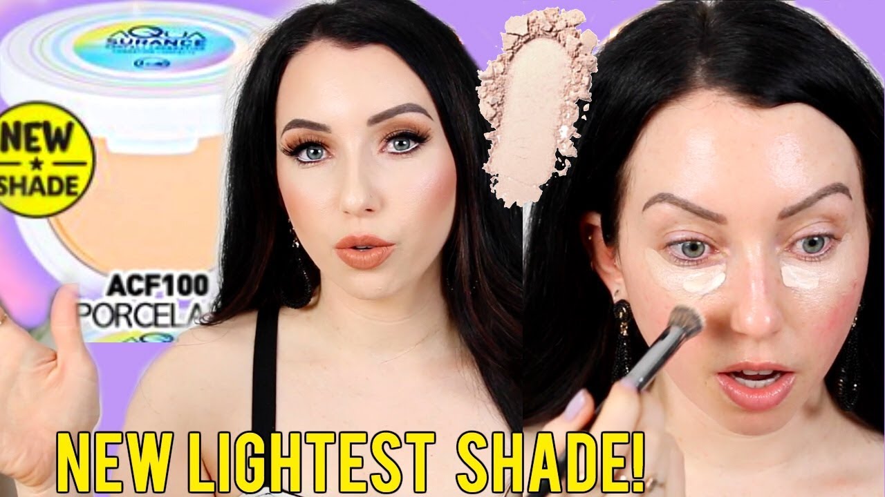 BEST POWDER FOUNDATION?! New Shade Porcelain 👍🏻👎🏻 Jcat Aquasurance Powder