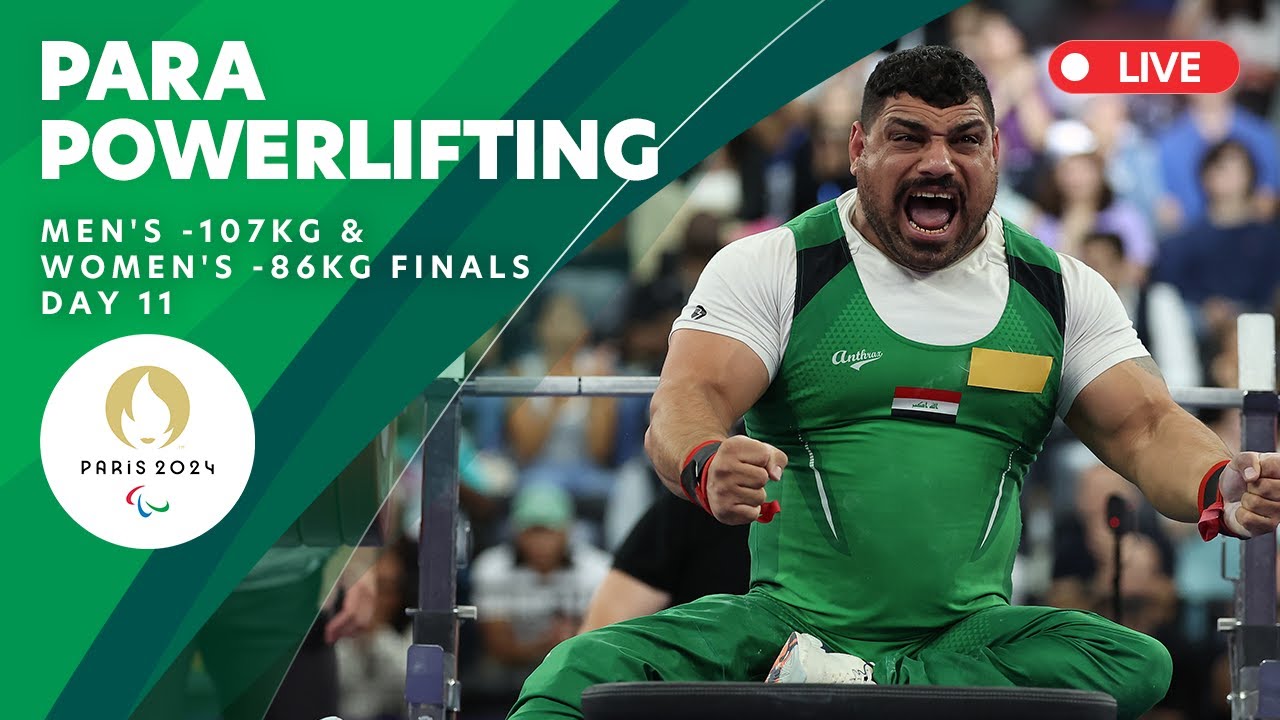 Para Powerlifting - Men's -107kg & Women's -86kg Finals | Day 11 | Paris 2024 Paralympics