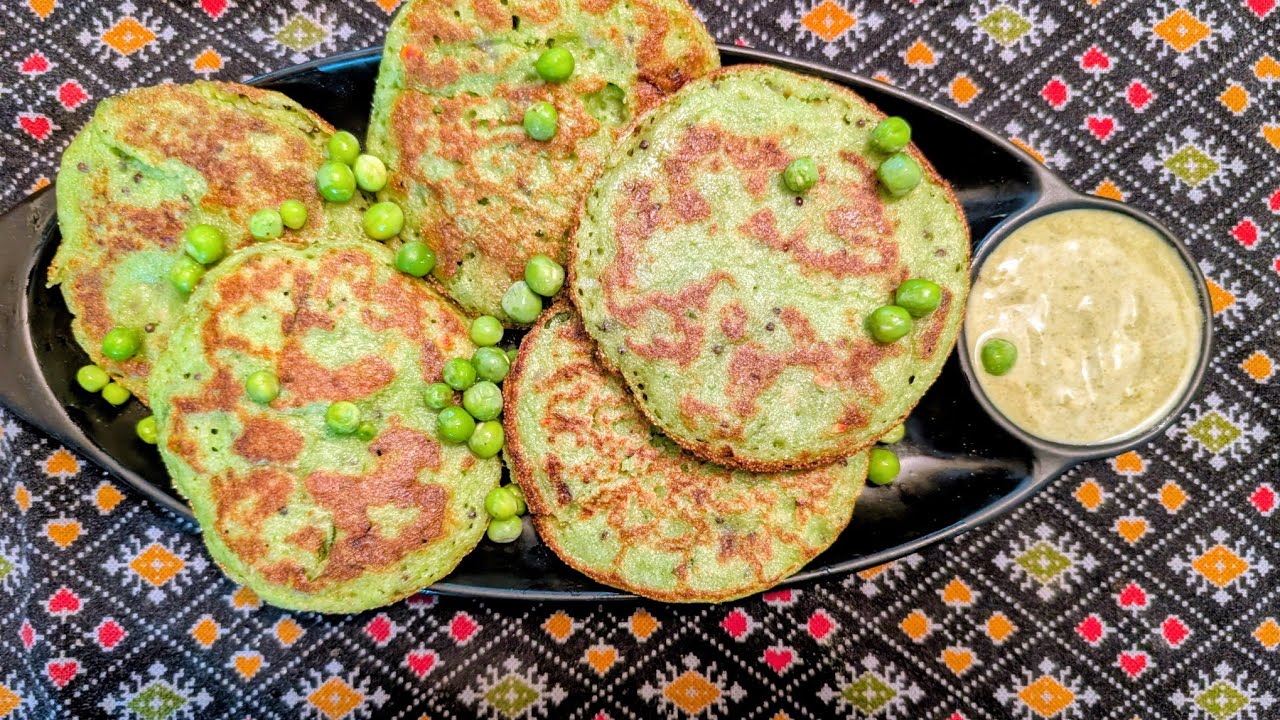 Matar Bun Dosa: Fluffy, delicious South Indian-style pancakes | Instant Matar Bun Dosa |