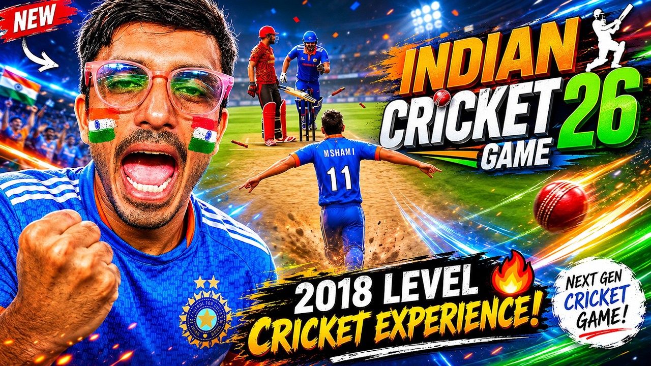 Indian Cricket Game 26 First Gameplay / Review