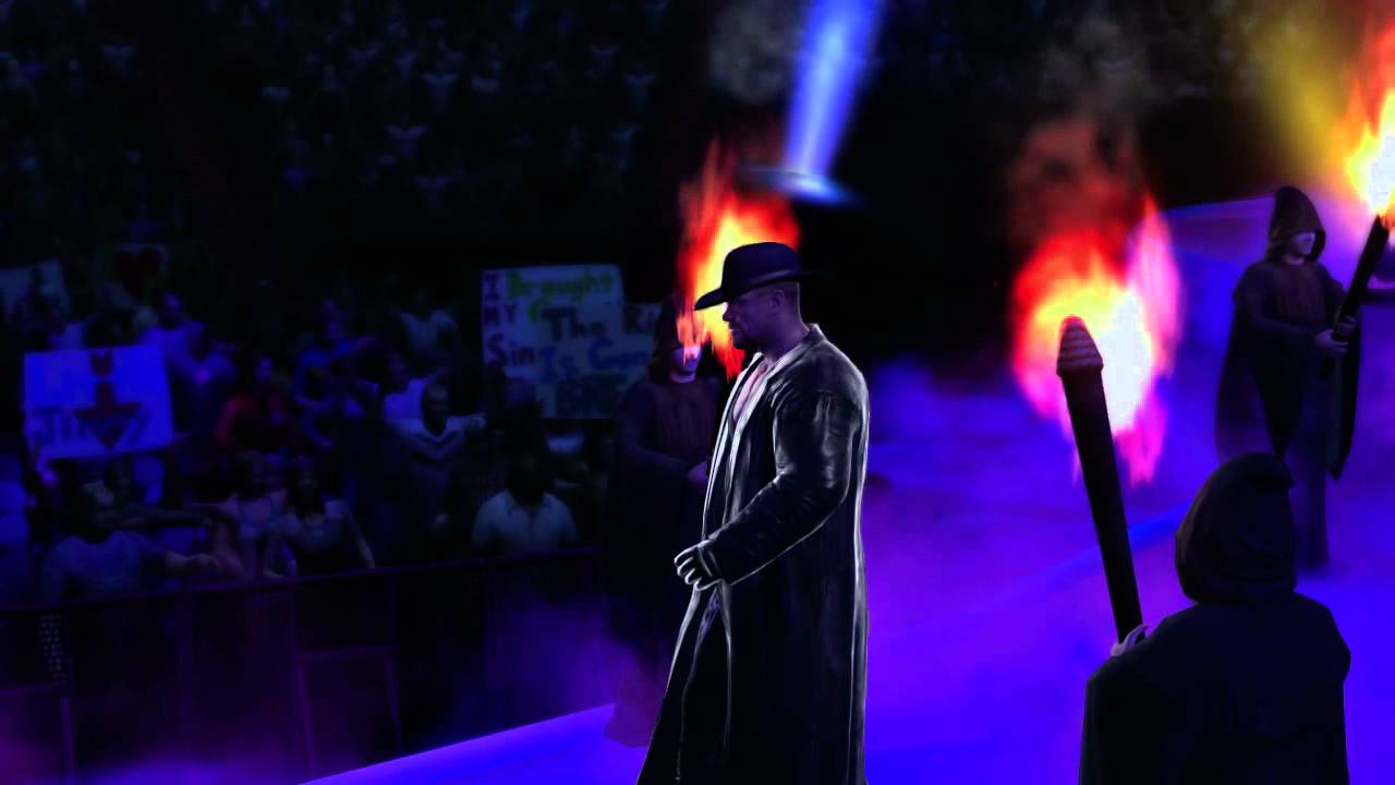 Undertaker makes his entrance in WWE '13 (Official)