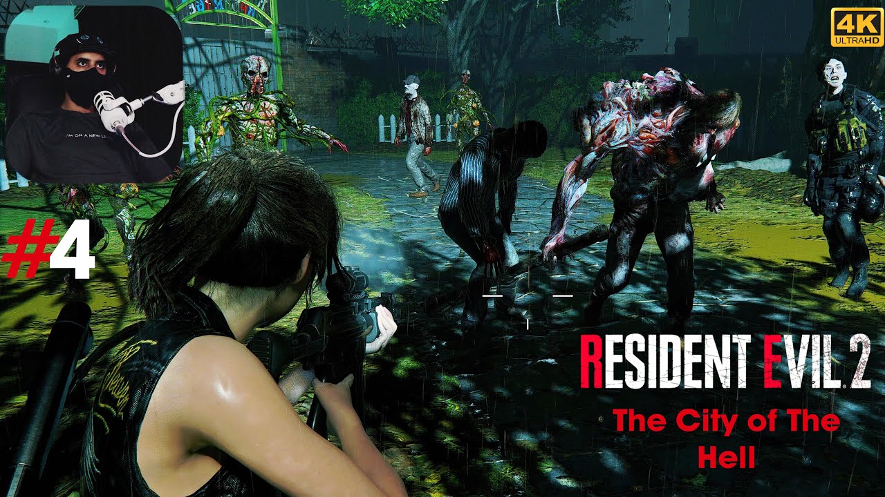 تختيم رزدنت ايفل ٢ ريميك (مود مدينة الجحيم )| Resident Evil 2 Remake (The city of the hell Mod) #4