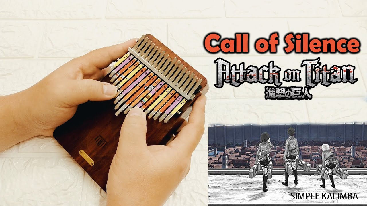 Call Of Silence Ost Attack On Titan ||•Kalimba Easy Tutorial•||