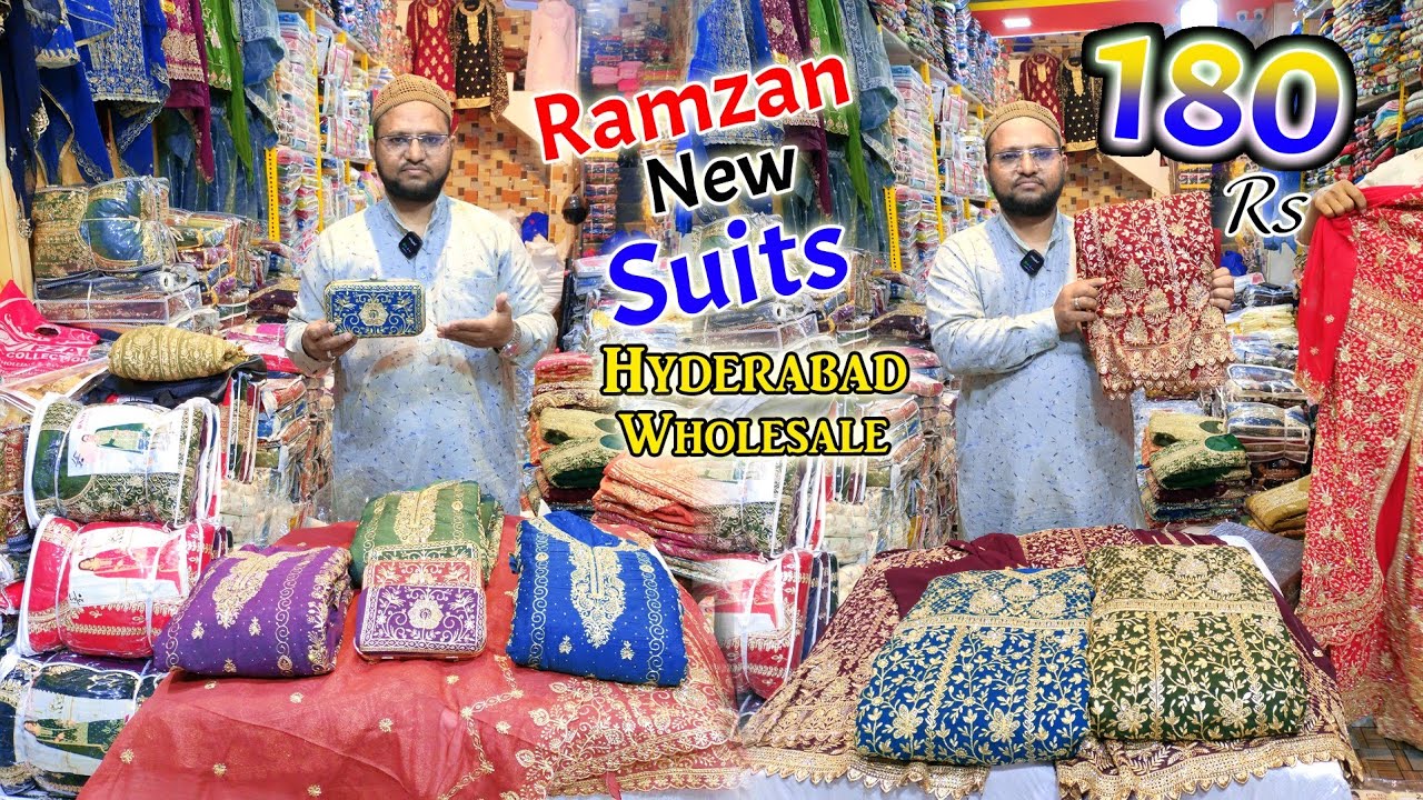 Ramzan Special New variety Hyderabad Wholesale All India Delivery Rs.180 || Sidra Fashion Suit ||
