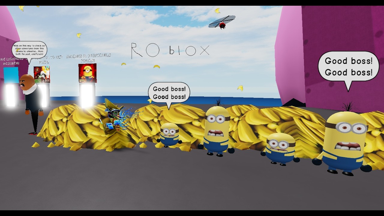ESCAPE THE MINIONS !! Obby