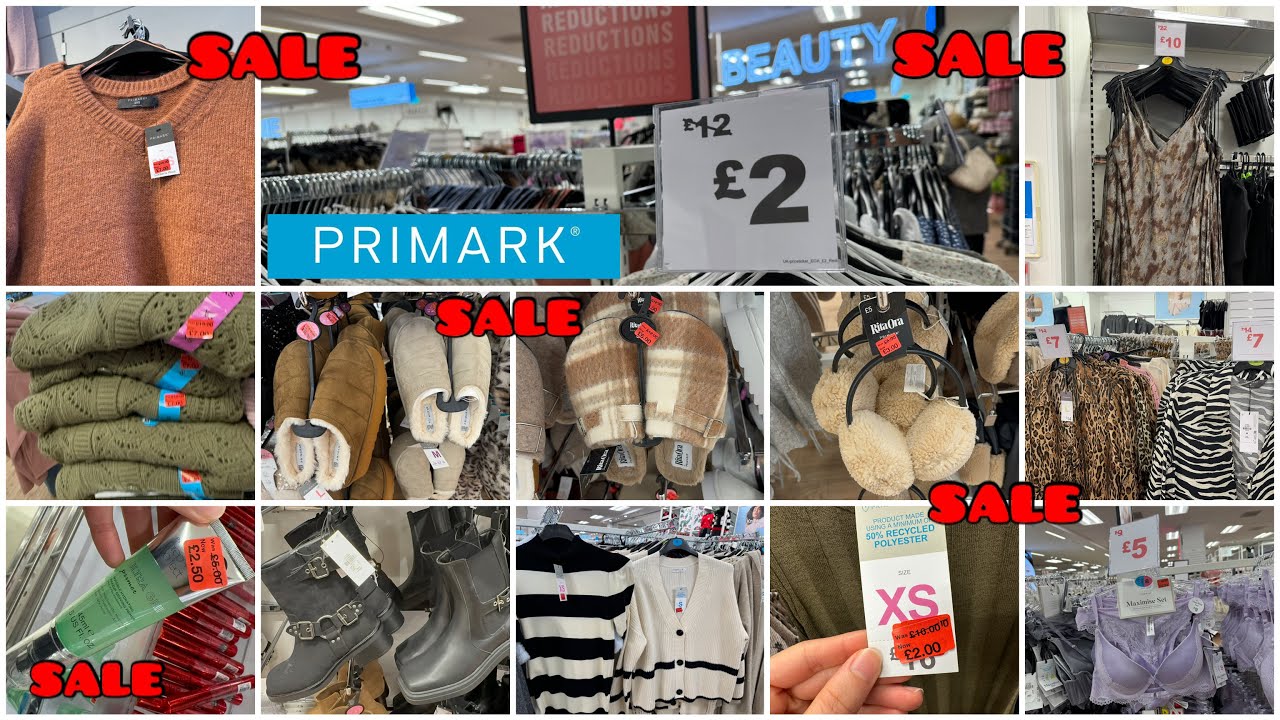&diams;️SALE SALE&diams;️PRIMARK SALE😍AMAZING REDUCTIONS ON WOMENS CLOTHING,SHOES,BAGS,ACCESSORIES etc&diams;️DEC 2024
