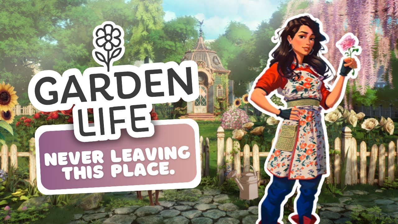 Create the Garden of your DREAMS in this Cozy Simulator! 🪴🌻