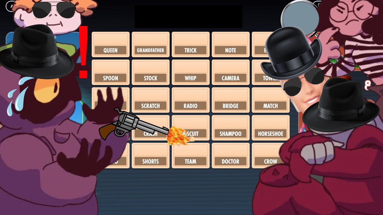 BECOMING SPIES IN CODENAMES!!! || Codenames Gameplay