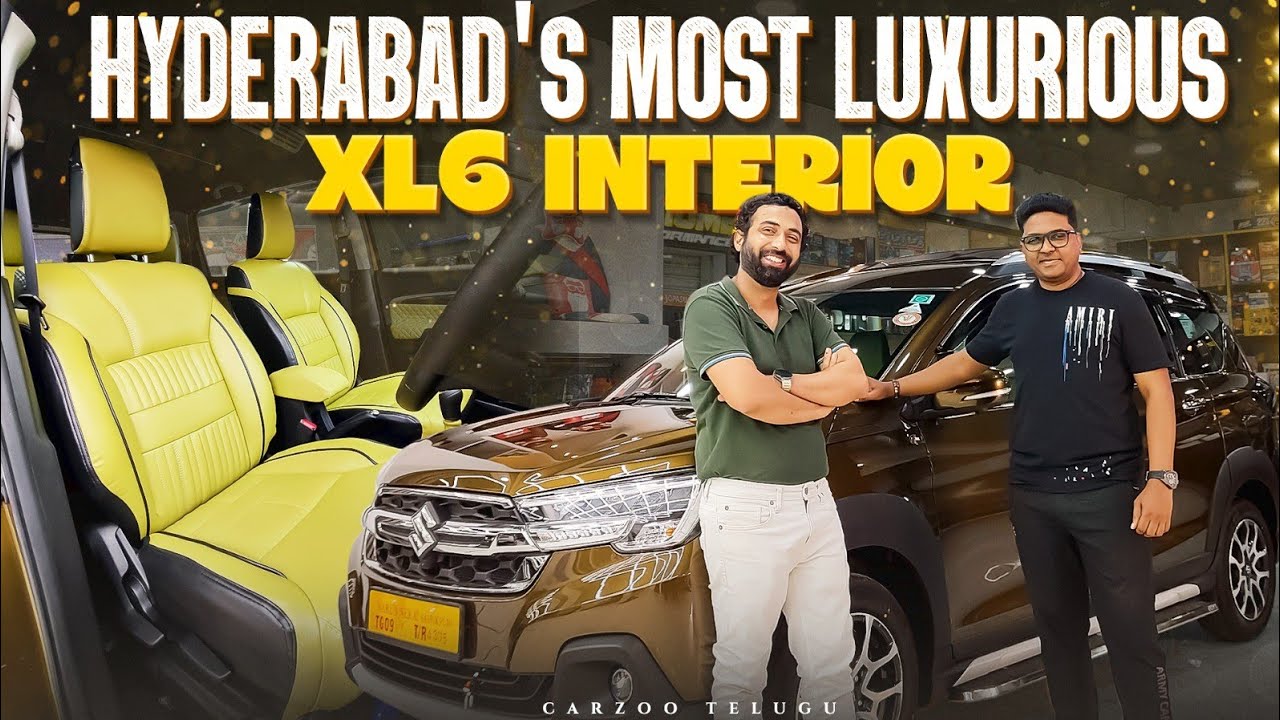 XL6 LUXURIOUS INTERIOR || CARZOO TELUGU