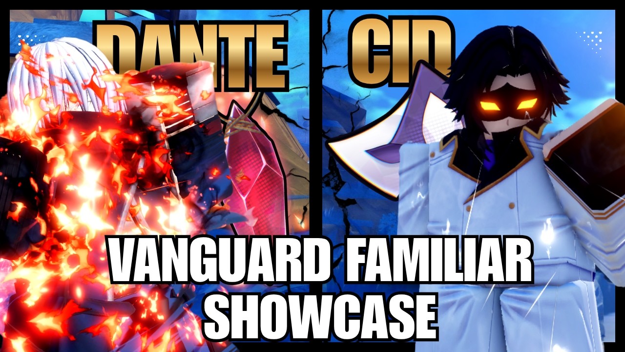 DANTE & CID Are Now MUST-HAVE Units In Anime Vanguards (Vanguard Familiar Showcase)