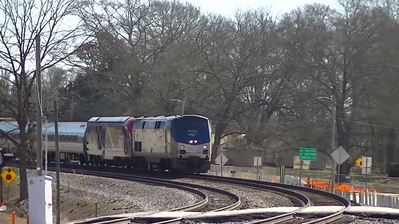 The Amtrak Crescent #19 With The Awesome Crew! Temple, GA 02-08-2026©