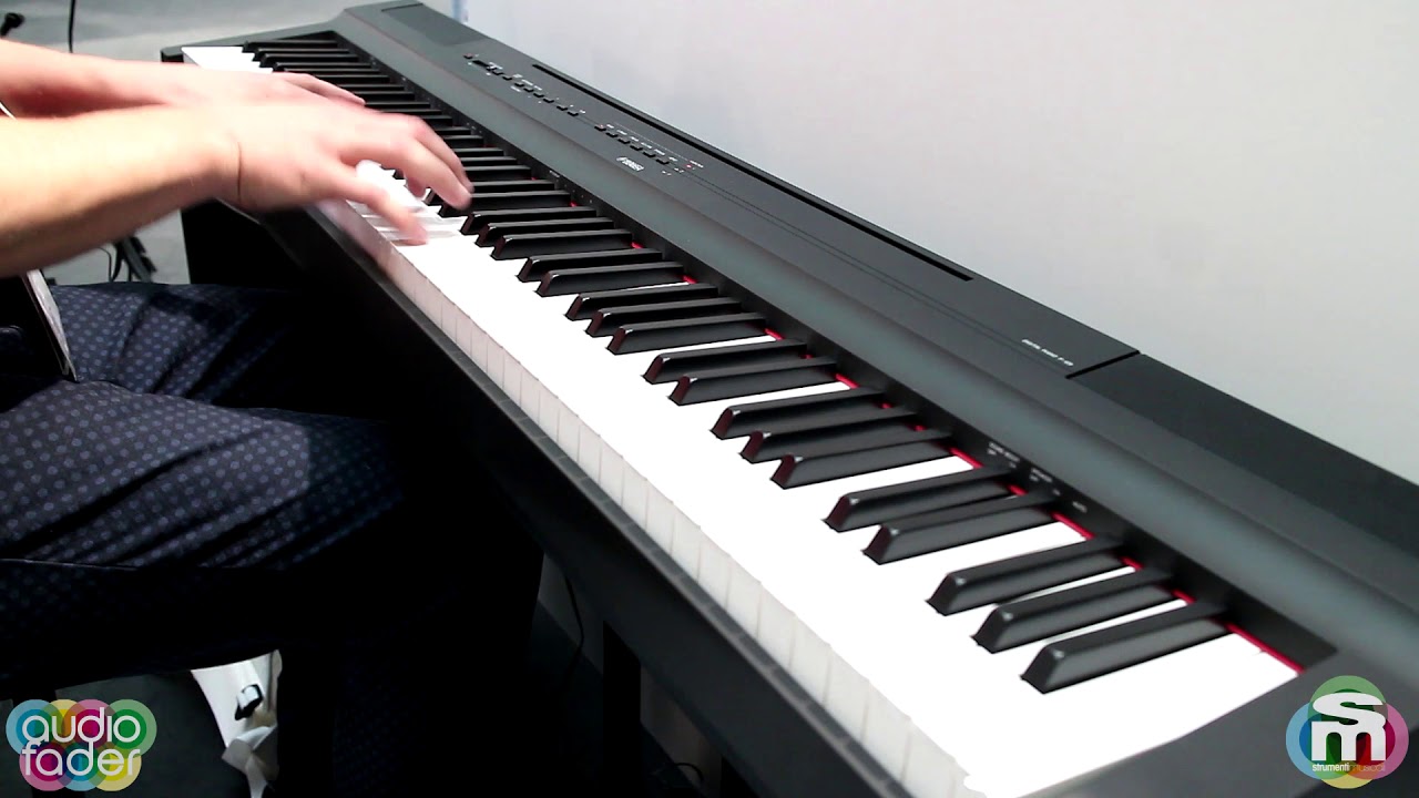 Yamaha P-125 - Musikmesse 2018 - First Steps with Stefano Airoldi #1