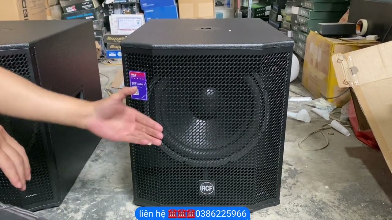 Sub điện RCF cực chất 4triệu 1 quả bốc ngay nghe nhạc rung nóc