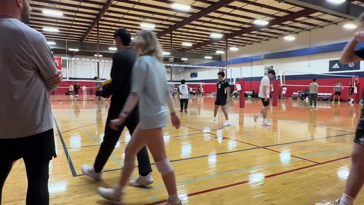 Vball tournament pool play 1