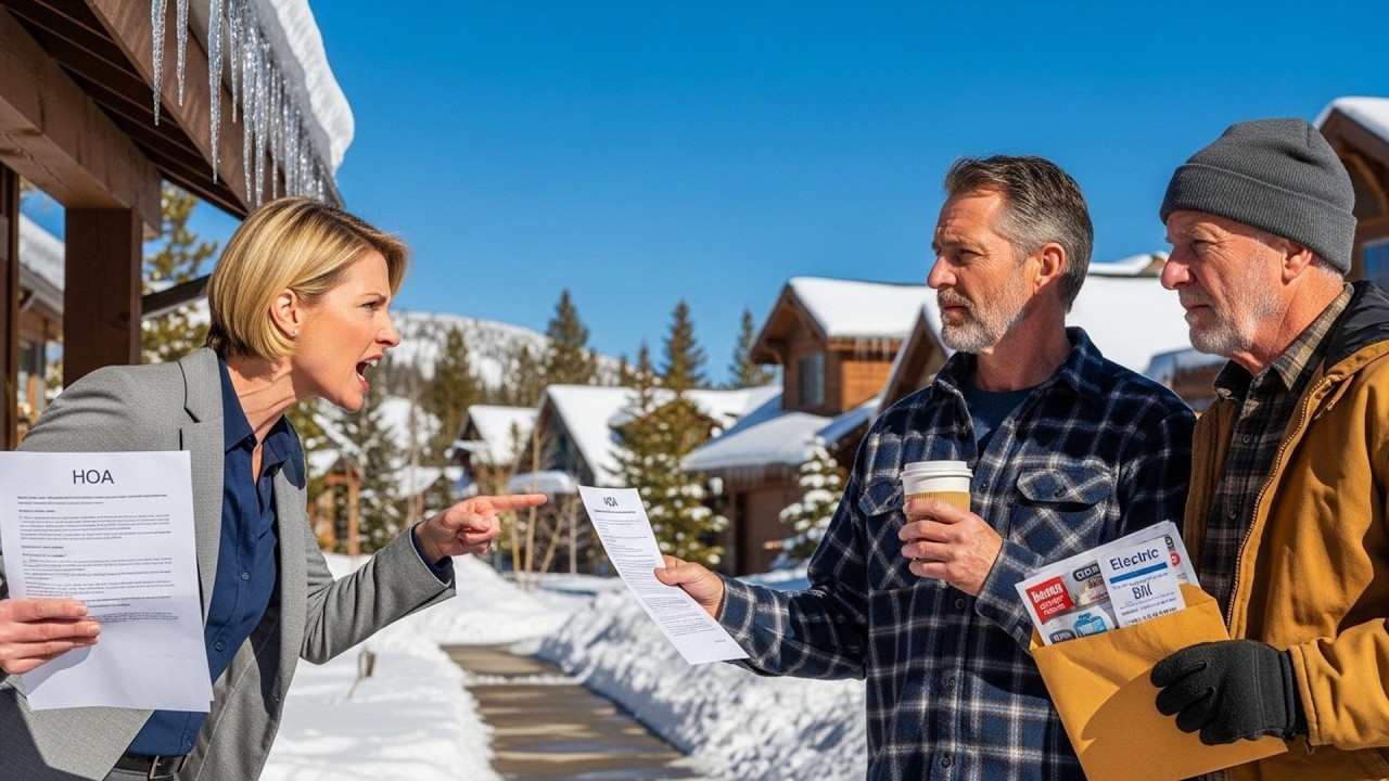 HOA Fined Me For Icicles On My Cabin, So I Proved Their Entire Subdivision Violates Building Codes
