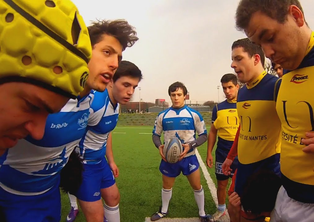 Ref Cam Rugby Paris 1 Sorbonne VS Nantes GOPRO HD 1080