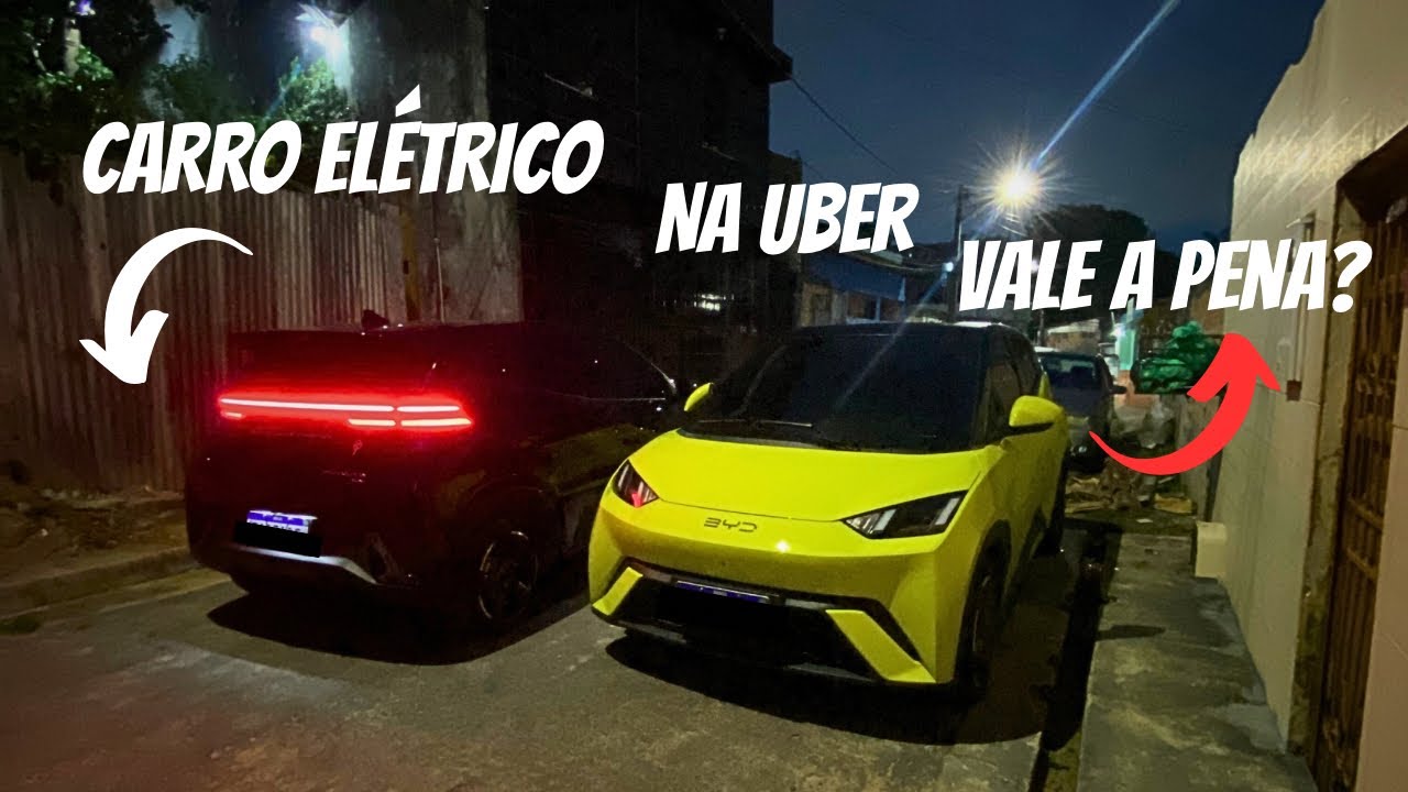CARRO ELÉTRICO NA UBER VALE A PENA? 1 ANO COM O BYD DOLPHIN MINI