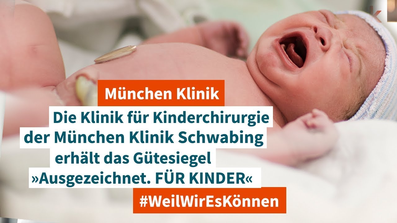 Die Klinik f&uuml;r Kinderchirurgie an der M&uuml;nchen Klinik Schwabing