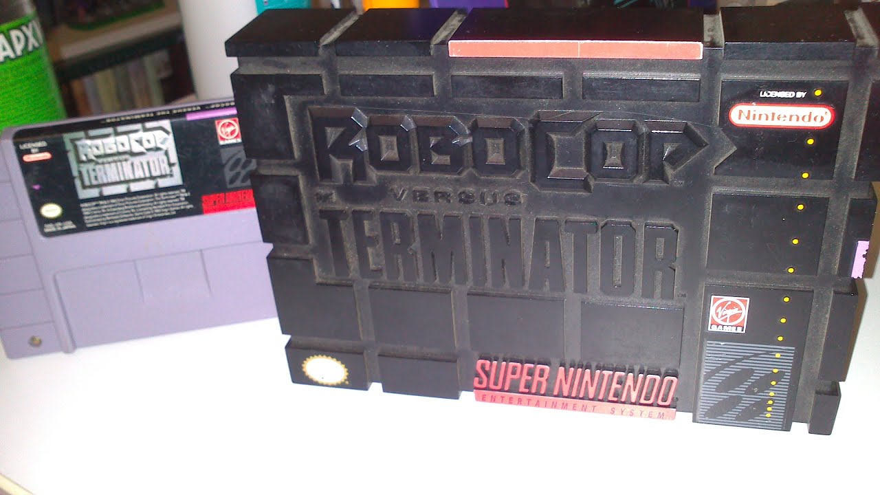 Распаковка полное прохождение игры Robocop vs Terminator SNES