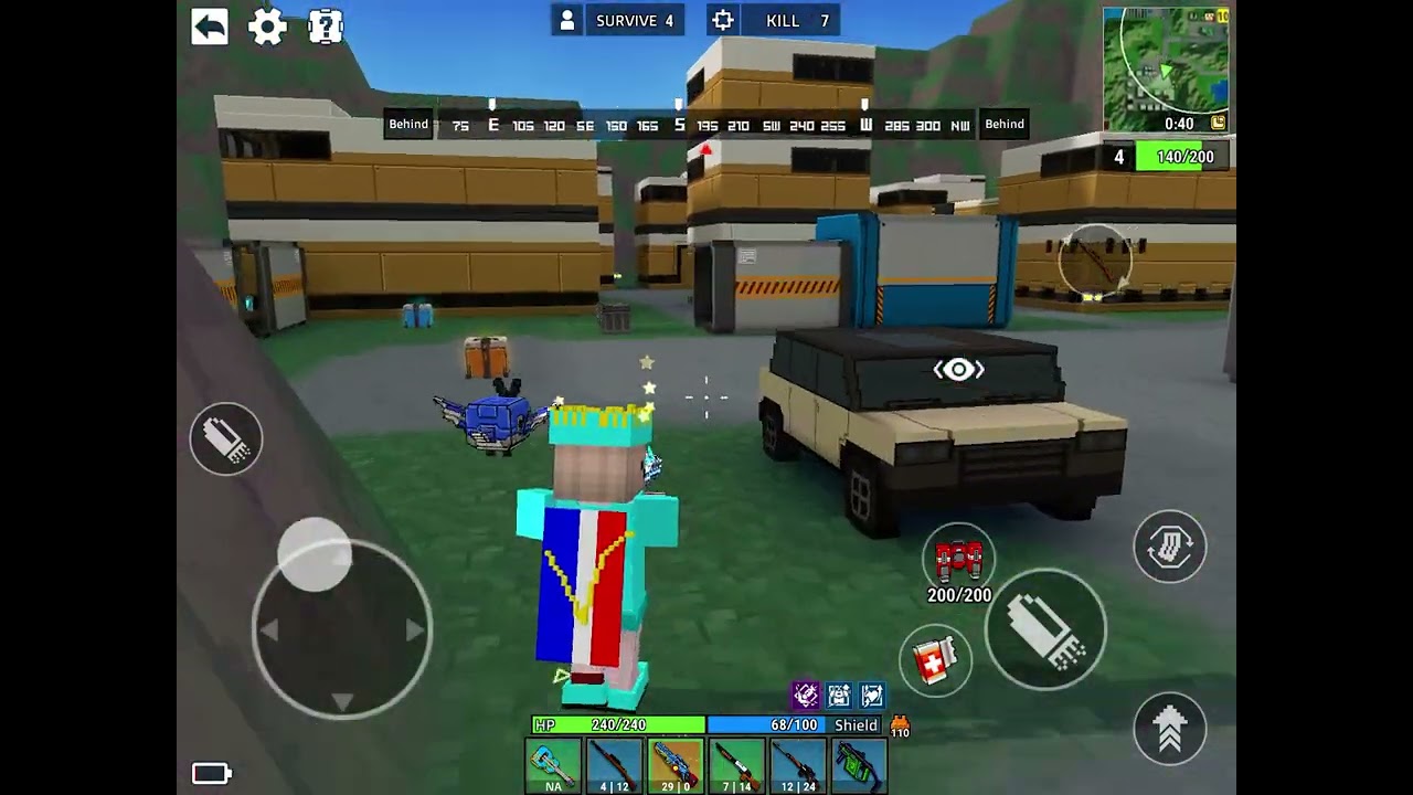 Cops n robbers battle Royale gameplay 