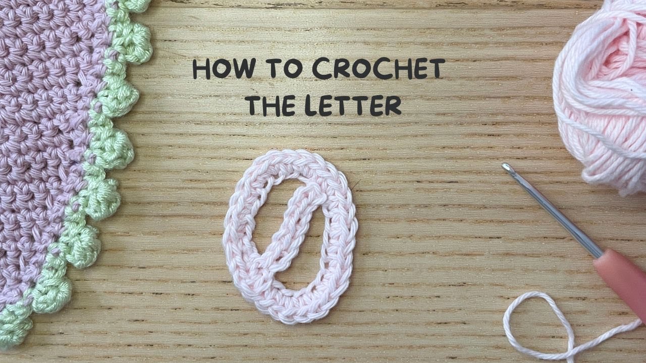 How to Crochet the Letter: Ø (OE)